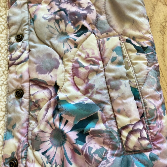 Purple Floral Jacket - Picture 2 of 3